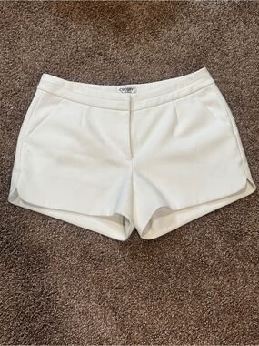 crosby. White High-Waist Tailored Women's Shorts